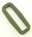 B-LP-02 1500 Olive Drab Plastic Rectangular Loop